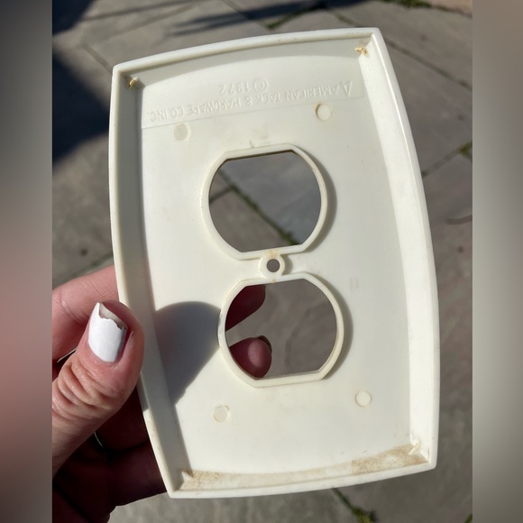 VTG Daisy Flowers Light Switch Cover - Picture 2 of 2